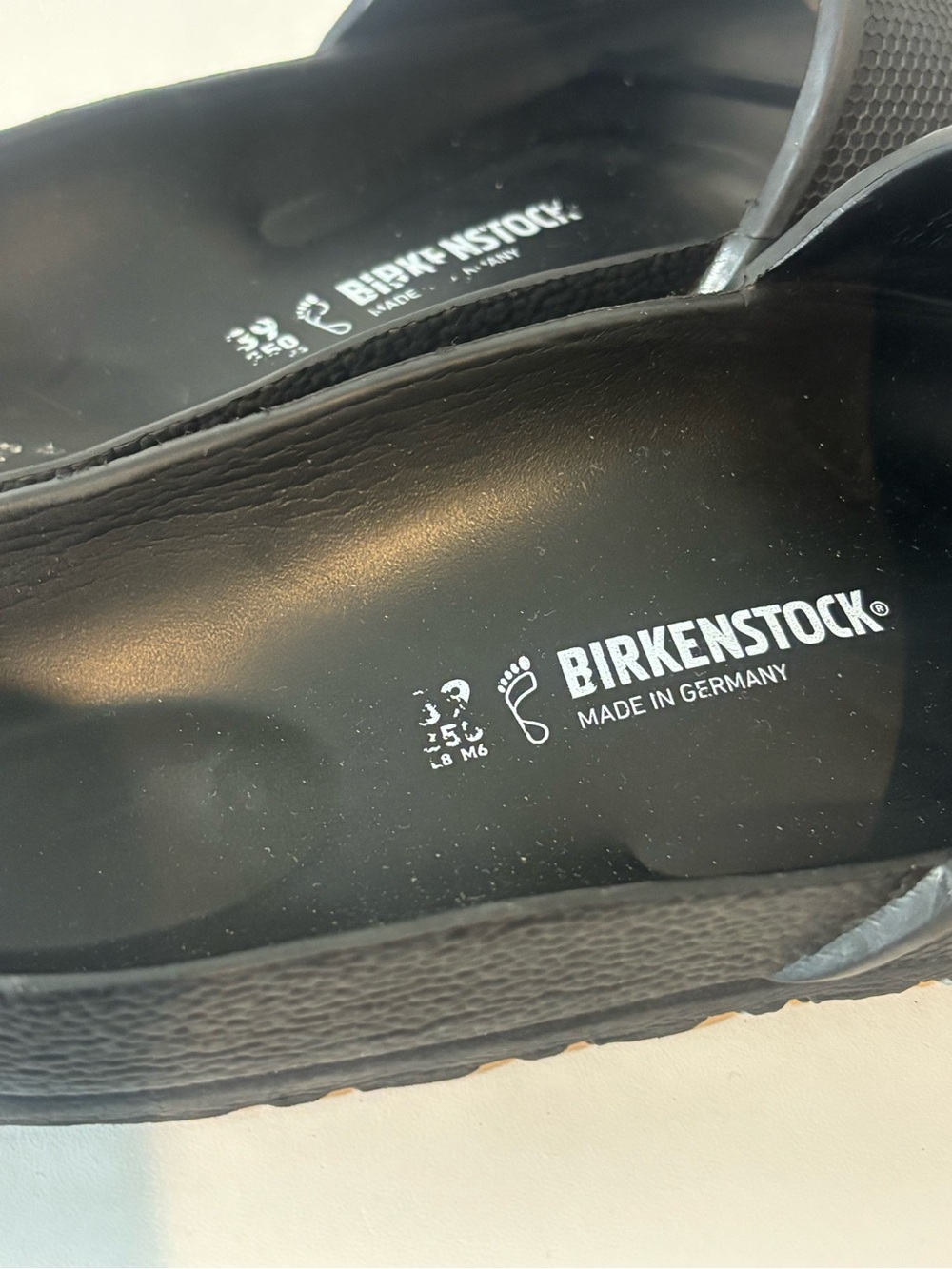 Birkenstock Barbados Essentials Black Unisex Slide Sandals Casual Summer - Picture 5 of 8